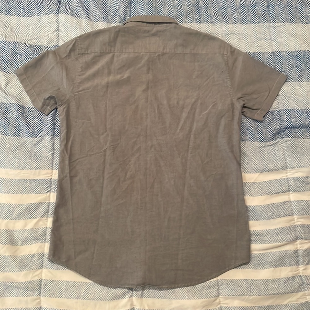 Grey RVCA button down - Picture 2 of 3